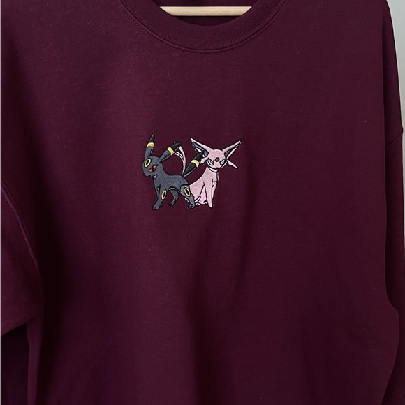 Pokemon  Embroidered sweatshirt Pokemon Hoodies Pokemon Anime sweatshirt New - Picture 7 of 7